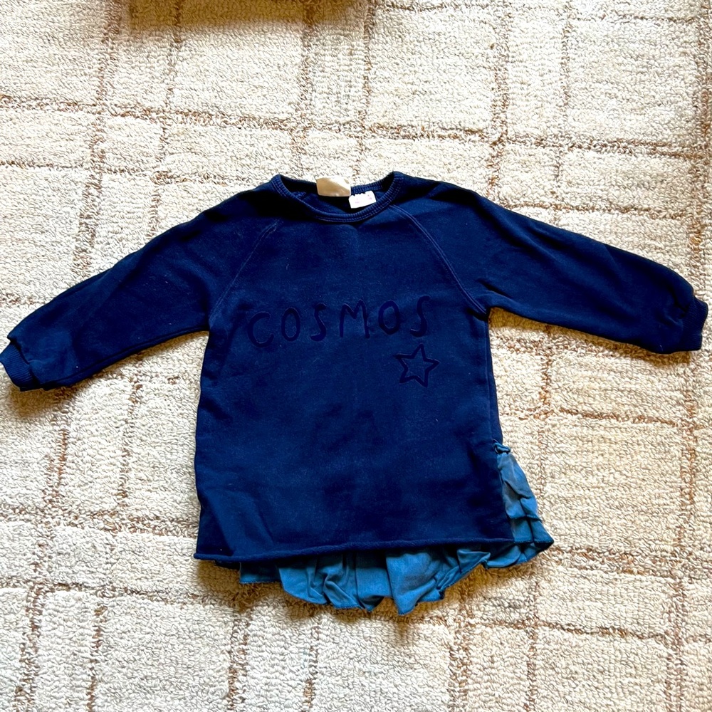 Zara Cosmos Long sleeve toddler tshirt